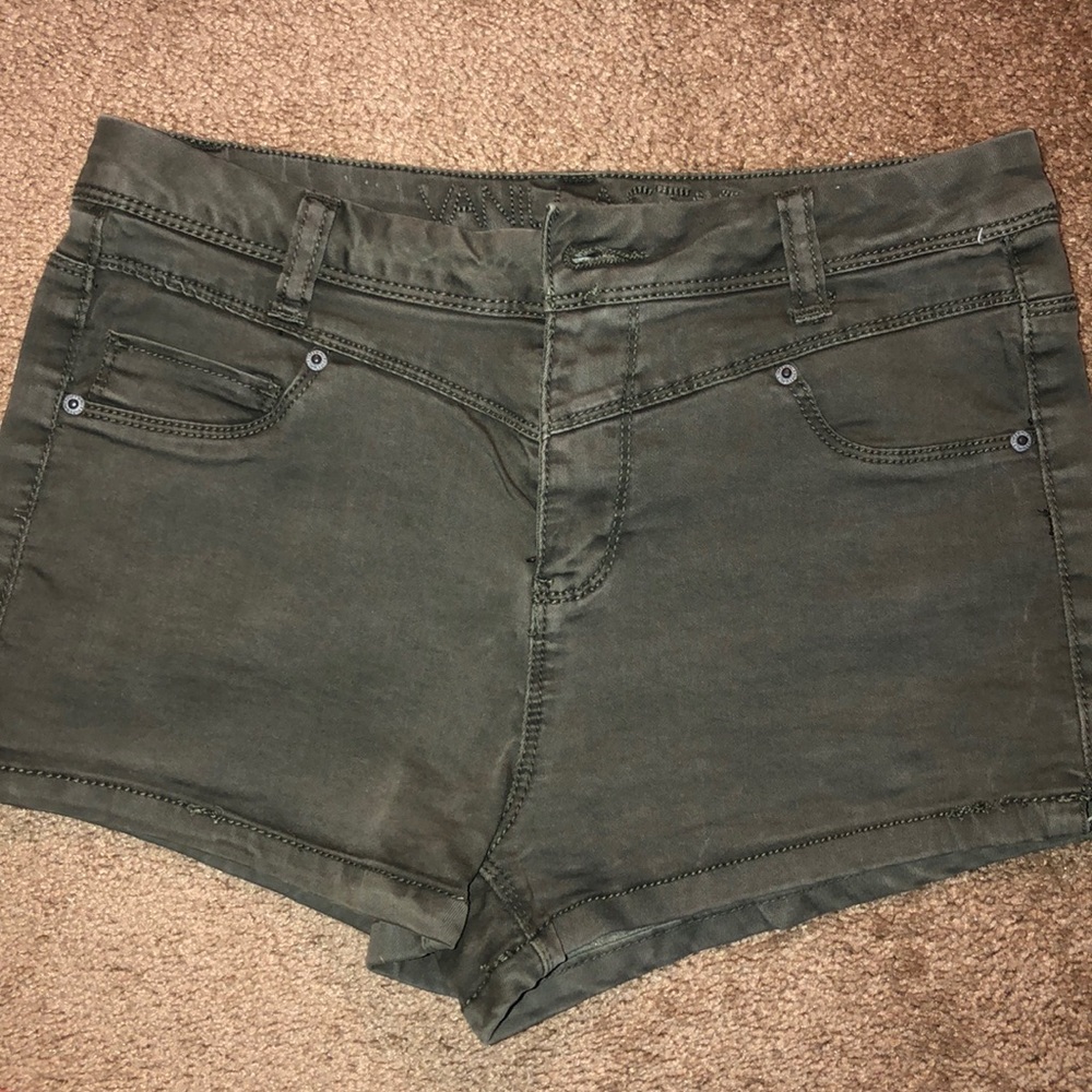High waisted shorts